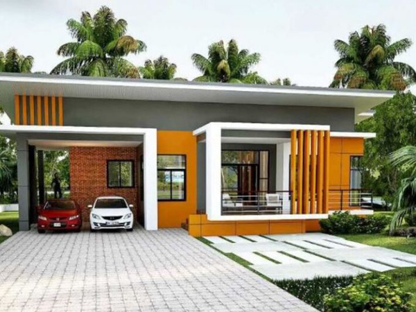 Cửa kính nhà cấp 4 Quảng Ngãi