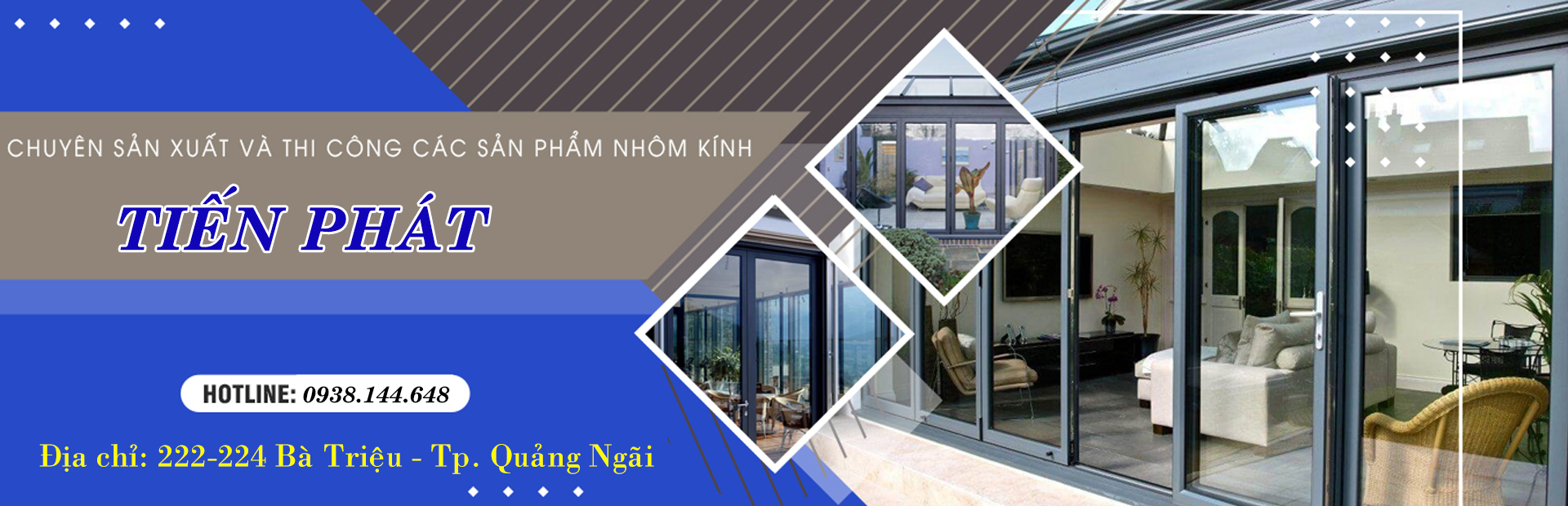 thi công nhôm xingfa quảng ngãi